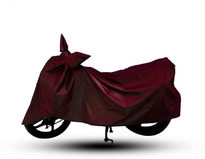 KHOKHAR Waterproof Two Wheeler Cover for Honda(CD 110 Dream, Maroon)