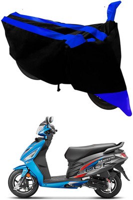 APNEK Two Wheeler Cover for Hero(Maestro Edge, Black, Blue)