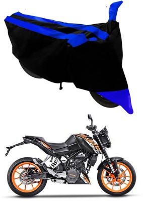 Ascension Two Wheeler Cover for KTM(125 Duke, Black, Blue)