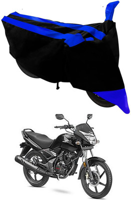 APNEK Two Wheeler Cover for Honda(CB Unicorn 150, Black, Blue)
