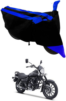 APNEK Two Wheeler Cover for Bajaj(Avenger Street 160, Black, Blue)