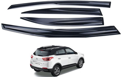 JEET ENTERPRISES For Front, Rear Wind Deflector(Tinted Hyundai Creta)