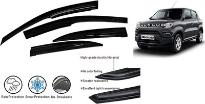JEET ENTERPRISES For Front, Rear Wind Deflector(Maruti S-Presso Lxi)