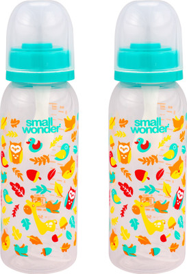 Small Wonder Feeding Bottle PP ADMIRE Pack Of 2 - 250 ml(Green)