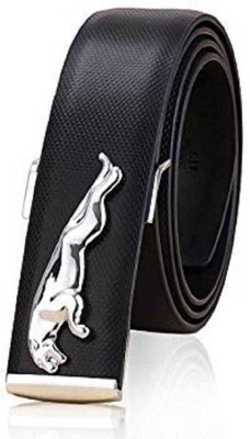 vimik Boys Casual, Evening, Party, Formal Black Artificial Leather, Genuine Leather Belt