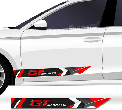 Piston Graphics Sticker & Decal for Car(Multicolor)