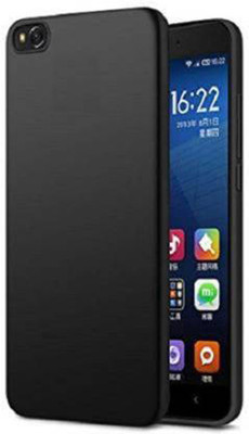 Mozo Mobilecovers Back Cover for Redmi Y1 lite, Plain, Case, Cover(Black, Shock Proof, Silicon, Pack of: 1)