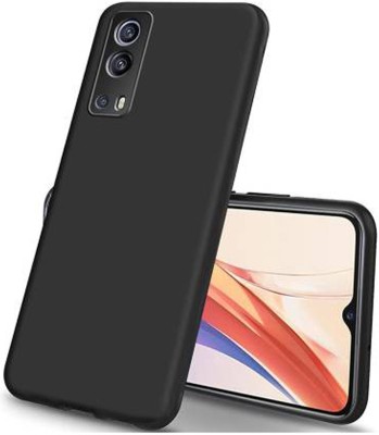 Mobilecovers Back Cover for IQOO Z3 (5G), Plain, Case, Cover(Black, Shock Proof, Silicon, Pack of: 1)