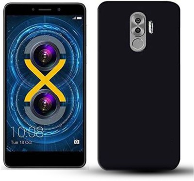 Mobilecovers Back Cover for Lenovo K8 Note, Plain, Case, Cover(Black, Shock Proof, Silicon, Pack of: 1)