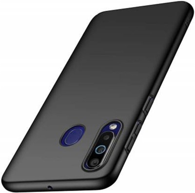 Mobilecovers Back Cover for Vivo Y17, Vivo U10, Plain, Case, Cover(Black, Shock Proof, Silicon, Pack of: 1)