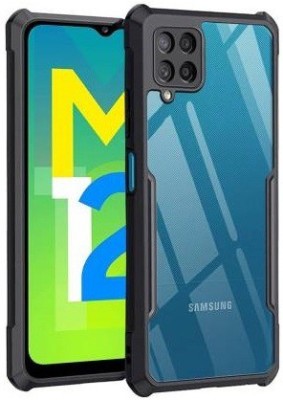 Caseline Back Cover for Samsung Galaxy F12, Samsung Galaxy A12, Samsung Galaxy M12(Black, Grip Case, Pack of: 1)