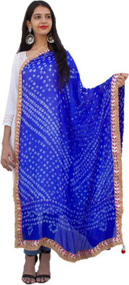 RAJKUMARI CREATION Art Silk Printed Women Dupatta