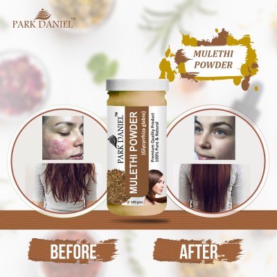 PARK DANIEL Natural Mulethi Powder - For Skin and Hair (100 gms)(100 g)