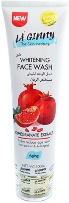 LA GINNY WHITENING FACE WASH (POMEGRANATE) 100ML Face Wash(100 ml)