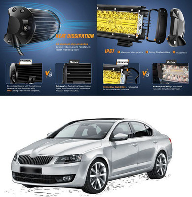 PRTEK LED Fog Lamp Unit for Skoda Octavia