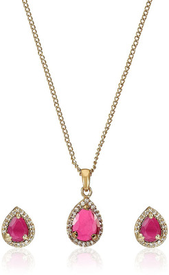 Estele Alloy Gold-plated Gold Jewellery Set(Pack of 1)