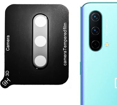 VOSKI Back Camera Lens Glass Protector for Oneplus Nord CE 5g Edge to Edge Camera Lens Real Glass Protector 9H Hardness(Pack of: 1)