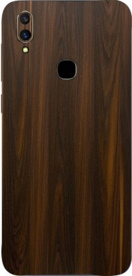 LAMHA VIVO Y11 Mobile Skin(Ultra Super Mahogany Wood With High Matte Finish.)