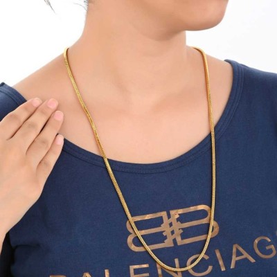 RENU CREATION Gold-plated Plated Brass Chain