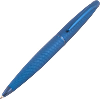 CROSS ATX SANDBLASTED DARK BLUE WITH PVD POLISHED BALLPOINT PEN Ball Pen(Black)