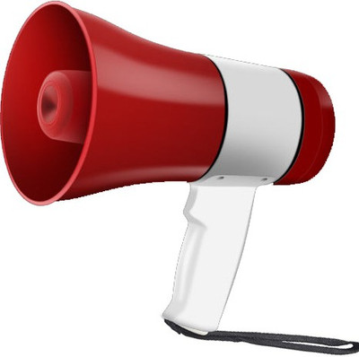 CRETO Bluetooth Handheld Megaphone Loudspeaker Indoor, Outdoor PA System(20 W)