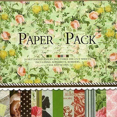 Qatalitic floral Theme,  Scrapbook Kit(DIY)