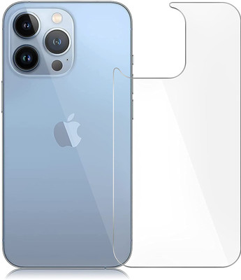 VOLMERE Back Tempered Glass for Apple iPhone 13 Pro Max(Pack of 1)