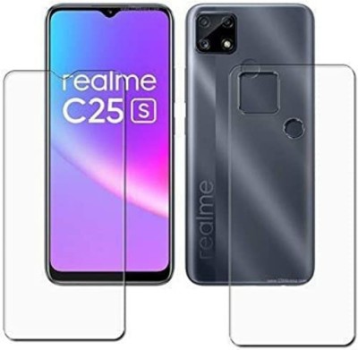 unique seller Front and Back Screen Guard for Realme C25s(Pack of 3)