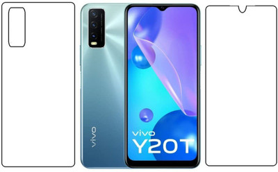 unique seller Front and Back Screen Guard for Vivo Y20T(Pack of 3)