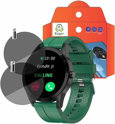 EZGER Screen Guard for FIRE BOLTT TALK SMARTWATCH(Pack of 2)