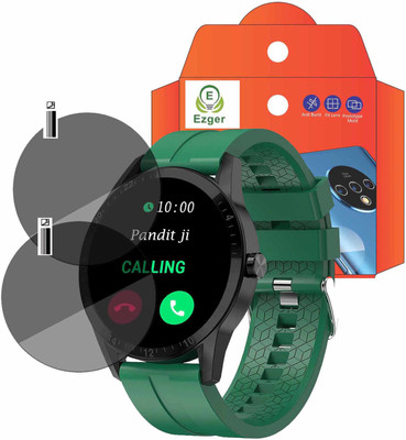 EZGER Screen Guard for FIRE BOLTT TALK SMARTWATCH(Pack of 2)