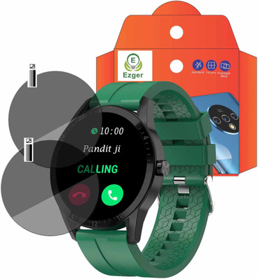 EZGER Screen Guard for FIRE BOLTT TALK SMARTWATCH(Pack of 2)