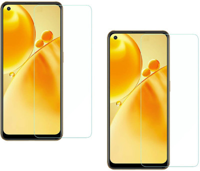 ISAAK Tempered Glass Guard for OPPO F19s(Pack of 2)
