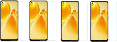 ISAAK Tempered Glass Guard for OPPO F19s(Pack of 4)