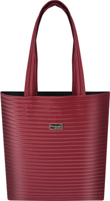 Pramadda Pure Luxury Women Maroon Tote