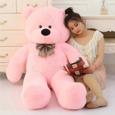 DHAAM 4 FEET cute lovely teddy bear with lot of  - 115.5 cm(Pink)