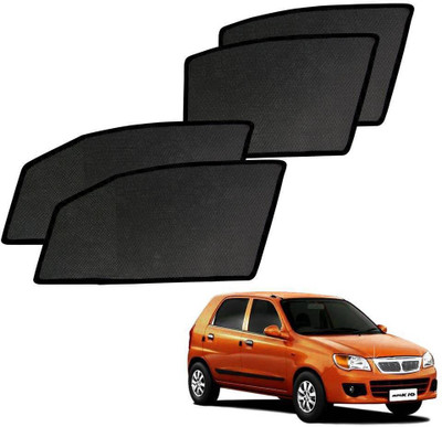 AUTO PEARL Side Window Sun Shade For Maruti Suzuki Alto K10(Black)