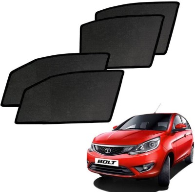 AUTO PEARL Side Window Sun Shade For Tata Bolt(Black)