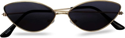 HAYDEN hazia Cat-eye Sunglasses(For Men & Women, Black)