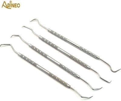 ARINEO Wax Carving Tool Forceps (Set of 4) Utility Forceps