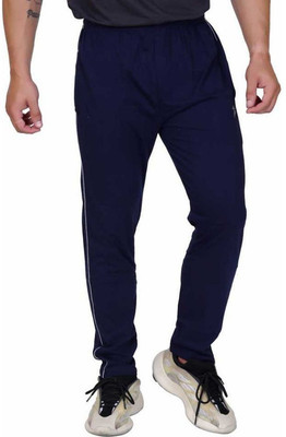 axys Striped Men Blue Track Pants