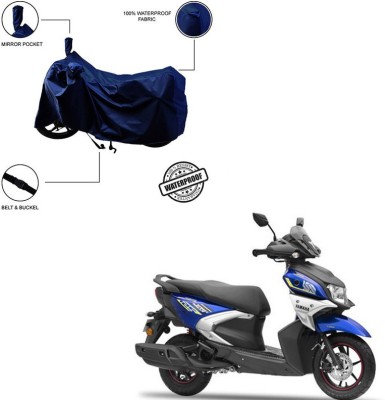 Trader's Stop Waterproof Two Wheeler Cover for Yamaha(RayZR 125 Fi, Blue)