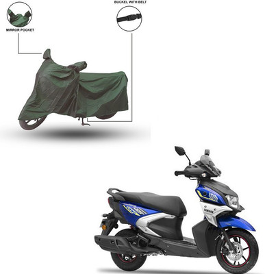 Home Ark Two Wheeler Cover for Yamaha(RayZR 125 Fi, Green)