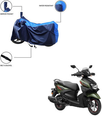 Trader's Stop Two Wheeler Cover for Yamaha(Blue)