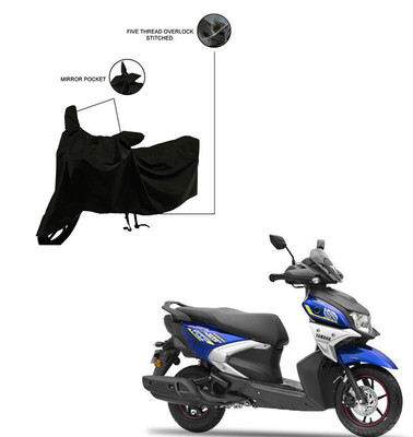 Trader's Stop Two Wheeler Cover for Yamaha(RayZR 125 Fi, Black)