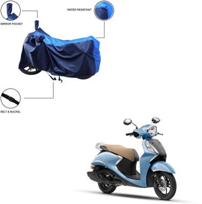 Home Ark Two Wheeler Cover for Yamaha(Fascino 125 FI, Blue)