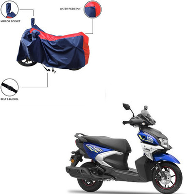 Pop Shade Two Wheeler Cover for Yamaha(RayZR 125 Fi, Red)