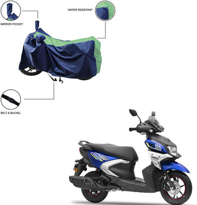 Trader's Stop Two Wheeler Cover for Yamaha(RayZR 125 Fi, Green)