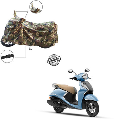 Trader's Stop Waterproof Two Wheeler Cover for Yamaha(Fascino 125 FI, Multicolor)