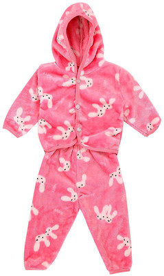 BABY LOOKS Baby Boys & Baby Girls Casual Bodysuit Cap, Jumpsuit, Pyjama, Legging, Sleepsuit, Sweatshirt, Sweatpant, Jacket, Sweater, Track Suit, Dress(GAJRI)